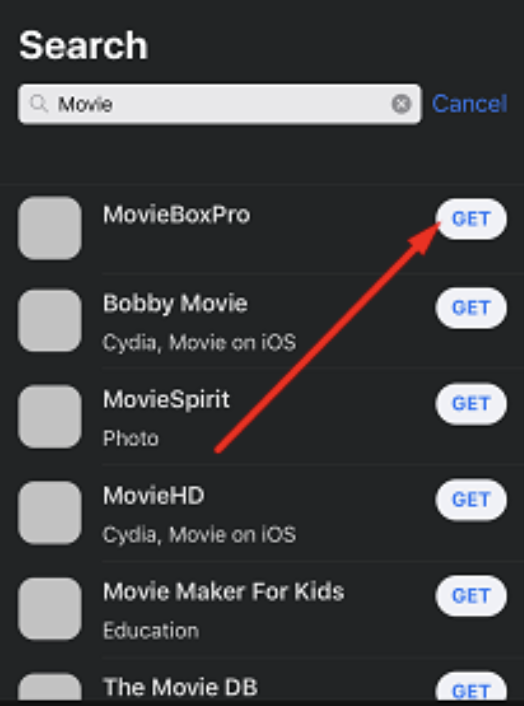 Showbox for iPhone